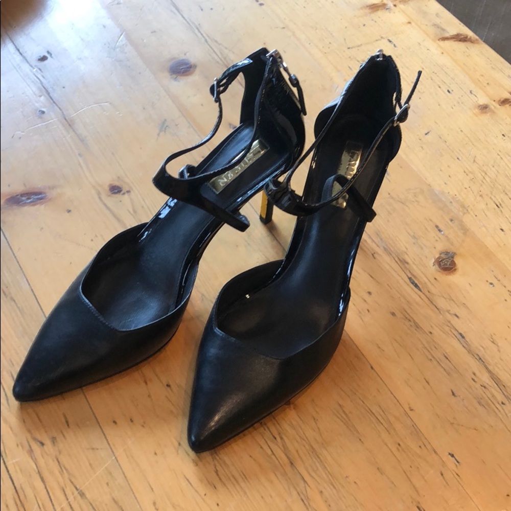 Ralph Lauren black heels